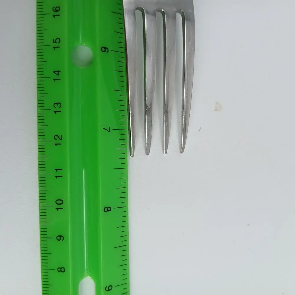 5X DF CHATEAU by ONEIDACRAFT DELUXE Stainless DINNER FORKS SCROLL FLORAL